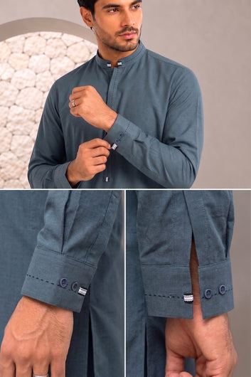 Men's Slate Teal Stitched FMTP 25