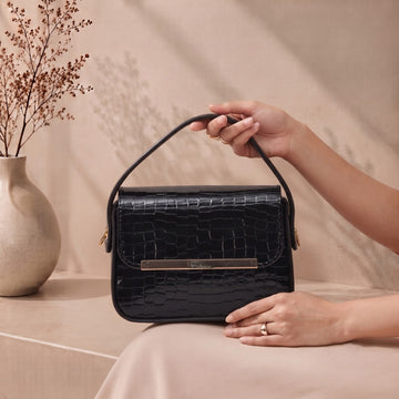 Firdous Hand bag Black FWB 012