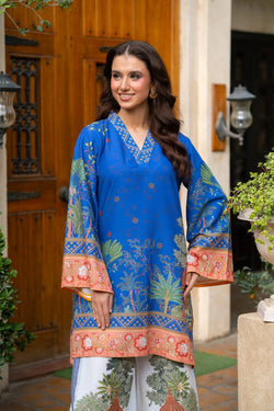 Blue Tropical Elegance 2-Piece