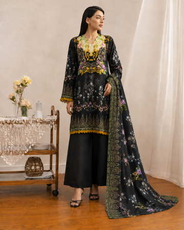 ZEENAT | RANGREEZA 3 PIECE STITCHED   ATP-88