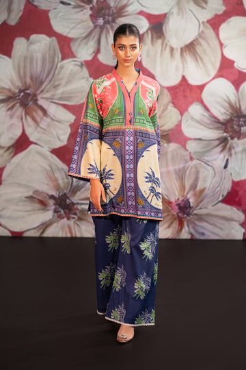 Premium Lawn 2-Piece Co-Ord Set Stitched ATP-26