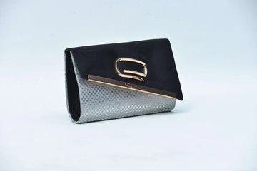 Firdous Clutch bag Black Velvet