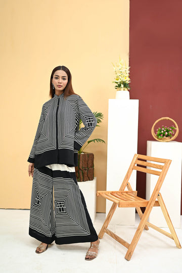 Premium Georgette 2-Piece Co-Ord Set Stitched ATP-21