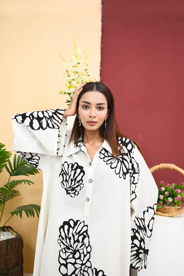 Premium Georgette 2-Piece Co-Ord Set Stitched ATP-17