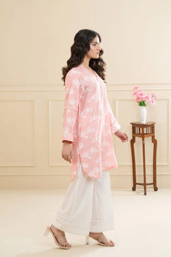 Pink Poise Lawn Fabric