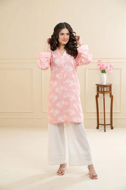 Pink Poise Lawn Fabric