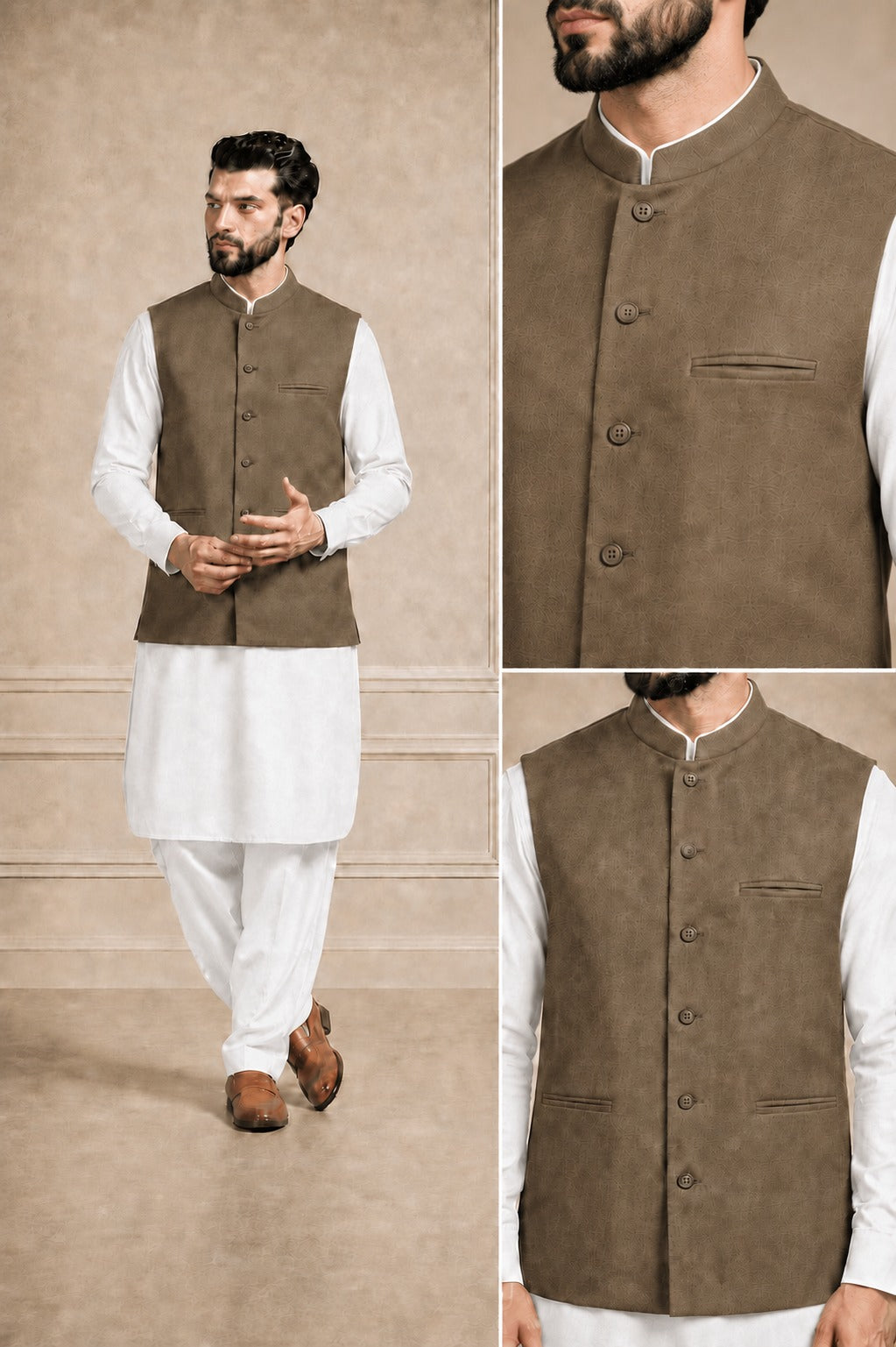 firdous men's waistcoat