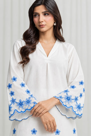 Ivory Breeze The Soft Edit Collection Embroidered 2 Piece Suit