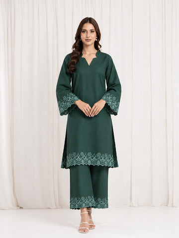 Botanical Whisper The Soft Edit Collection Embroidered 2 Piece Suit