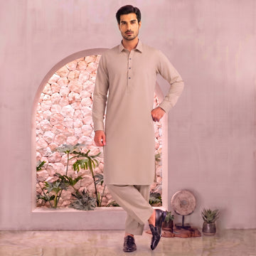 Men's Stone Beige Stitched  FMTP - 2614