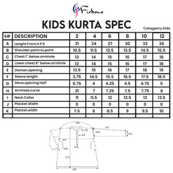 Kids Embroidery Kurta Shalwar